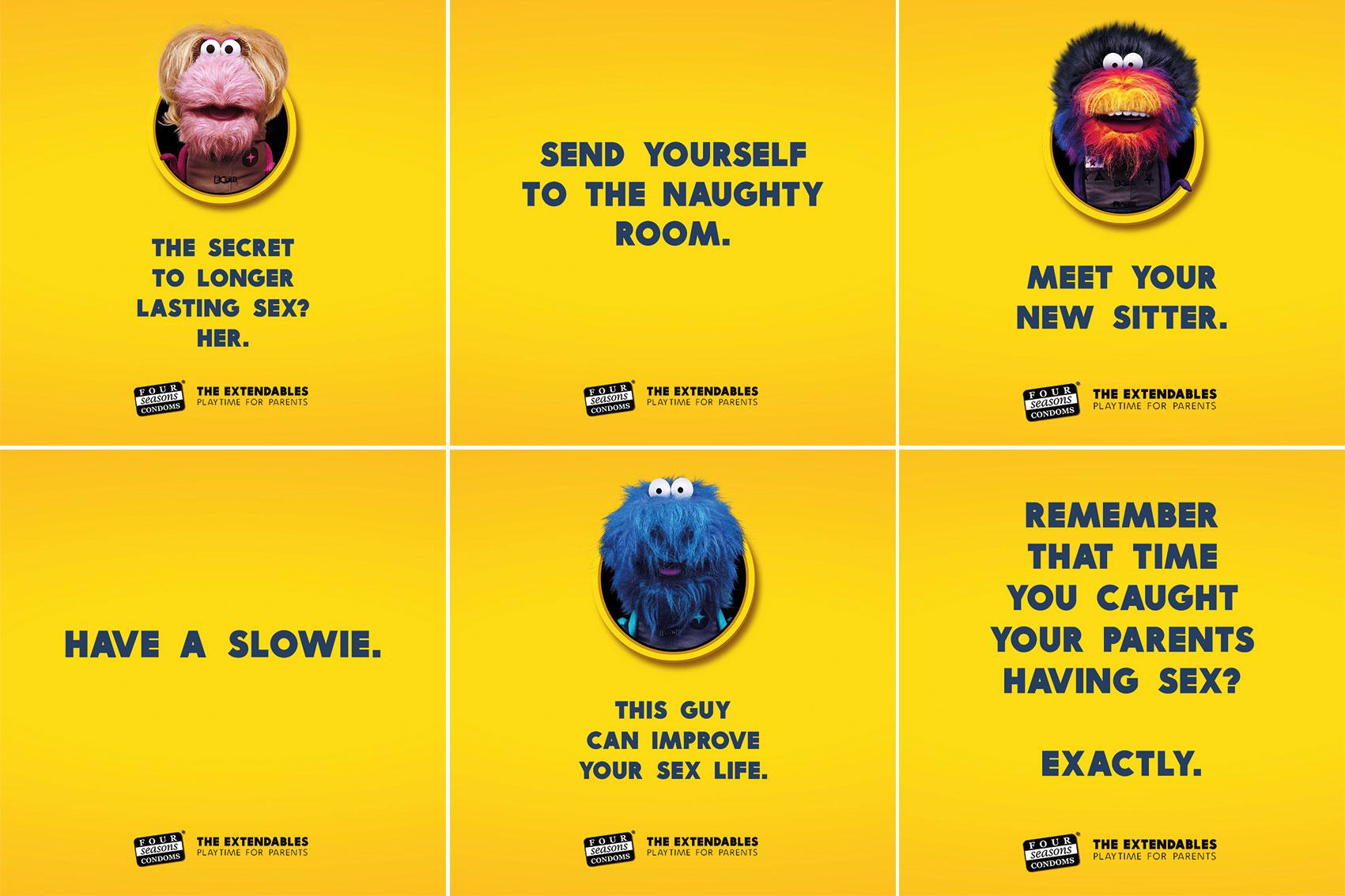 Four Seasons Condoms · The Extendables. Still