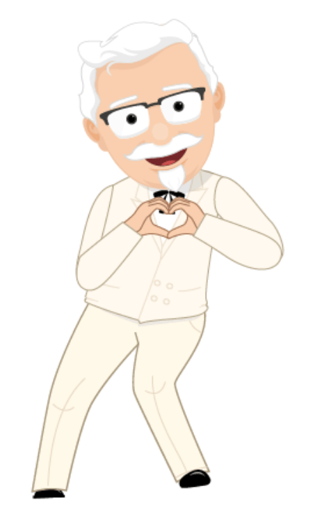 KFC Australia · Colonel Gifs. Still