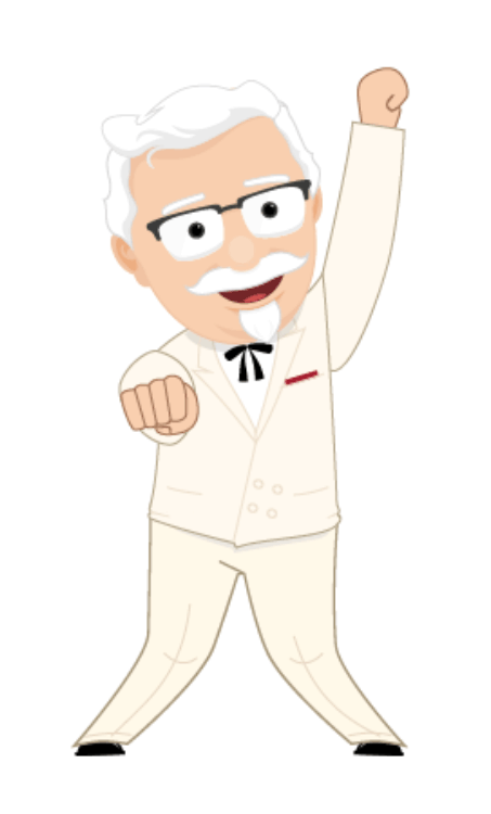 KFC Australia · Colonel Gifs. Still