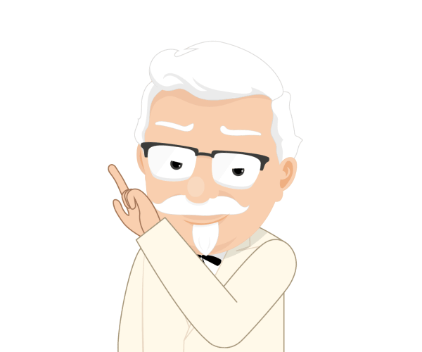KFC Australia · Colonel Gifs. Still