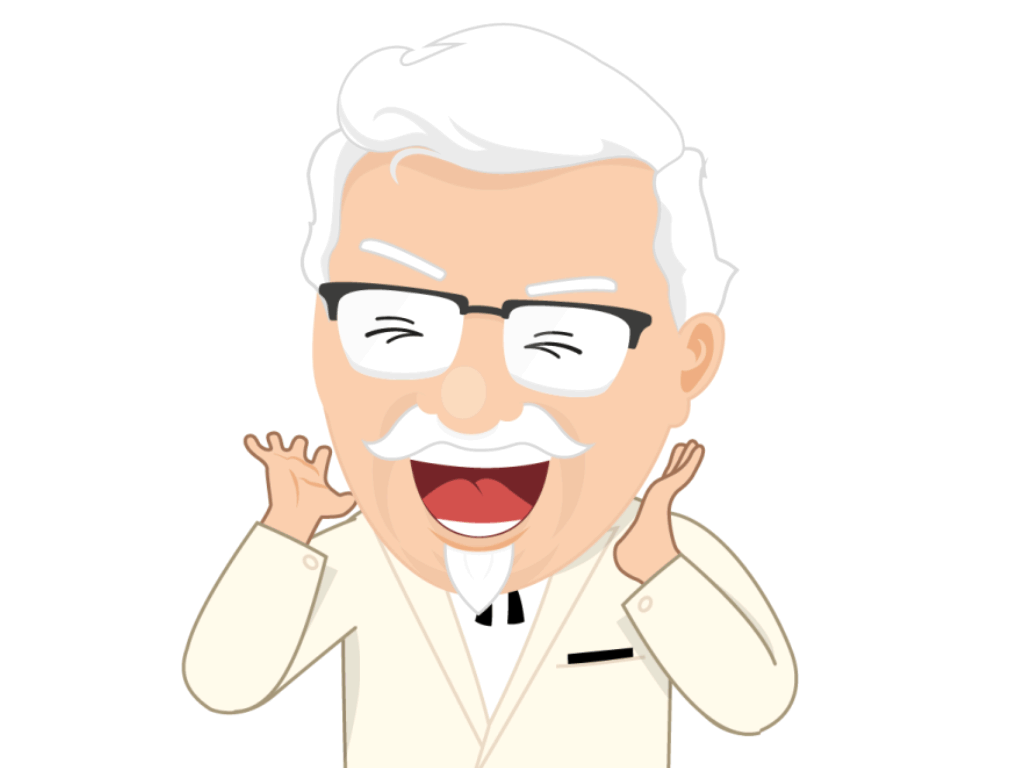 KFC Australia · Colonel Gifs. Still